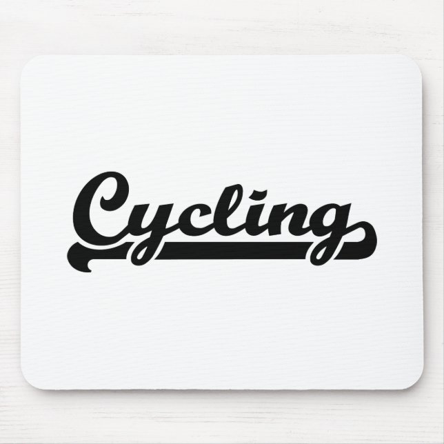 Radfahrensport Mousepad (Vorne)