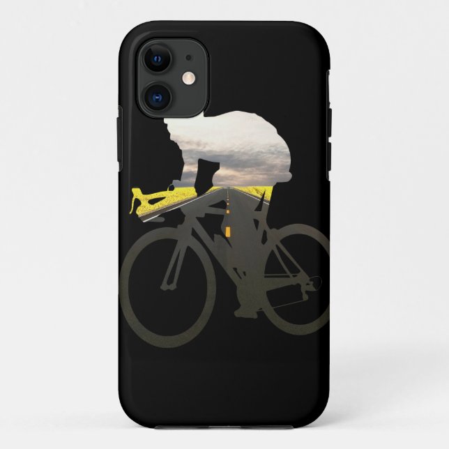 Radfahrenstraßenradfahrer 01 Case-Mate iPhone hülle (Rückseite)