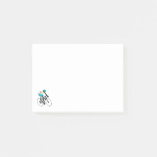 Radfahrer #2 post-it klebezettel