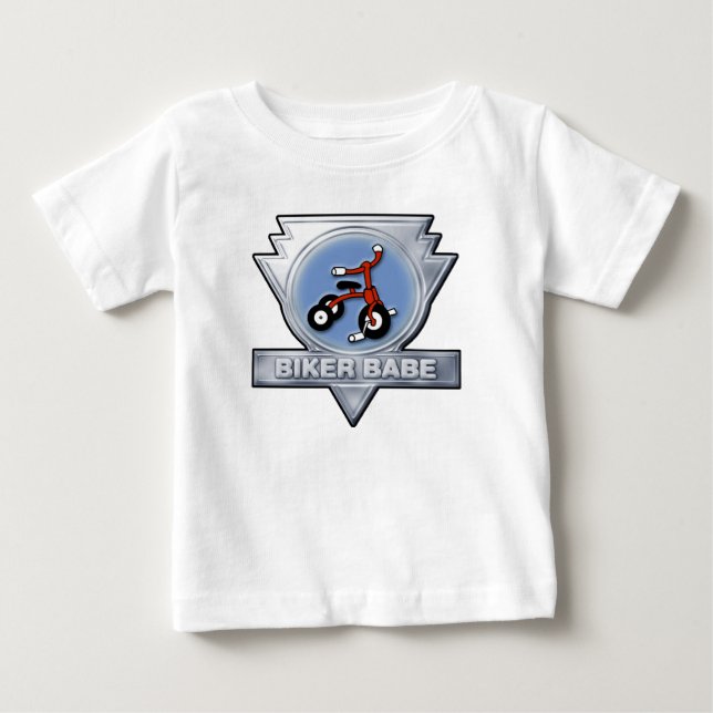 Radfahrer-Baby-Baby Baby T-shirt (Vorderseite)
