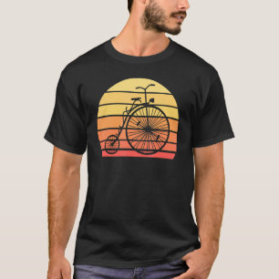 Radfahrer Biker Penny Farthing Bicycle T-Shirt