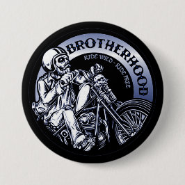Radfahrer-Bruderschafts-Knopf Button