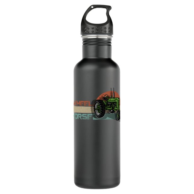 Radfahrer Edelstahlflasche (Vorderseite)