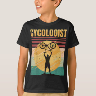 Radfahrer - Fahrrad - Rennen mit Hobby - Retro T-Shirt
