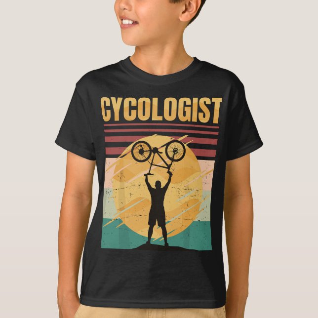 Radfahrer - Fahrrad - Rennen mit Hobby - Retro T-Shirt (Vorderseite)