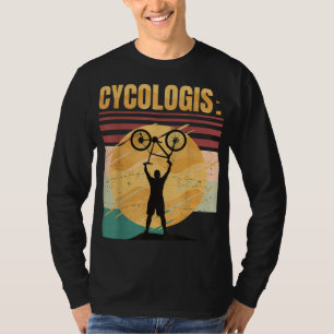 Radfahrer - Fahrrad - Rennen mit Hobby - Retro T-Shirt