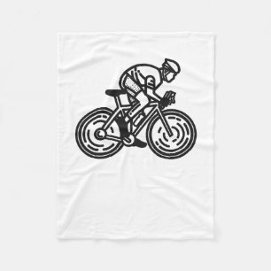 Radfahrer Fleecedecke