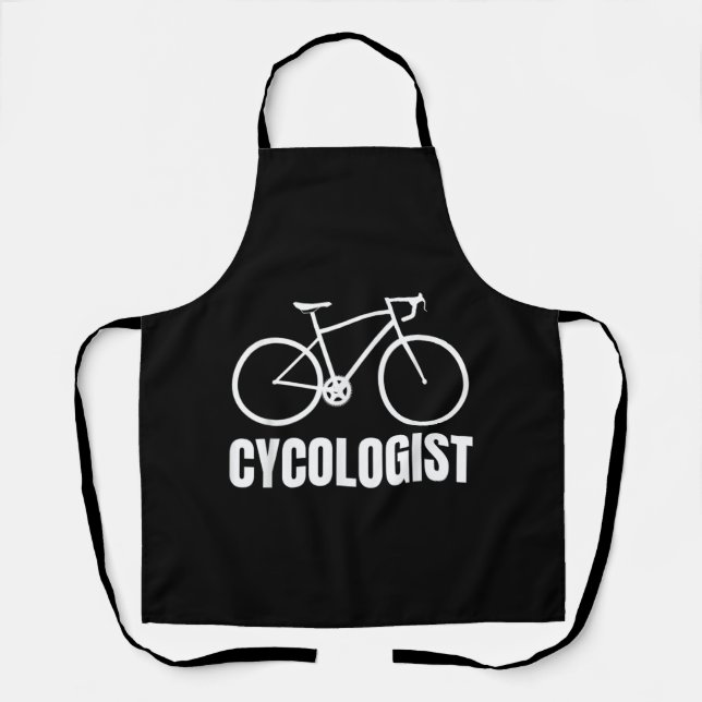 Radfahrer Funny Bicyke Gift Schürze (Vorderseite)