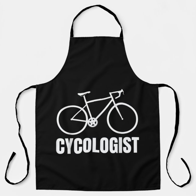 Radfahrer Funny Bicyke Gift Schürze (Vorderseite)