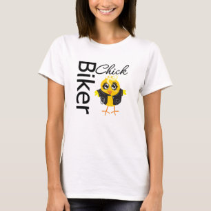 Radfahrer-Küken T-Shirt