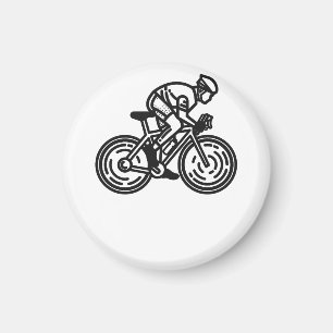 Radfahrer Magnet