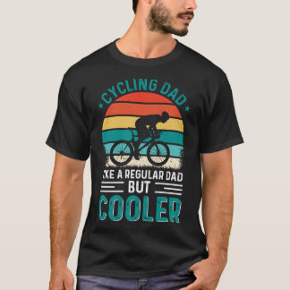 Radfahrer Papa Fahrradfahrer Radler Vatertag Gesch T-Shirt