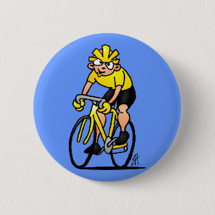 Radfahrer - radfahrend button