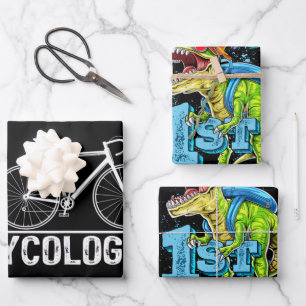 Radfahrer Radfahrer Radfahrer Geschenkpapier Set