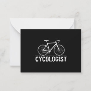 Radfahrer Radfahrer Radfahrer Mitteilungskarte