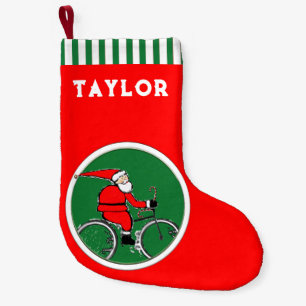 Radfahrer-Radurlaub-Geschenk Kleiner Weihnachtsstrumpf
