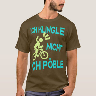 Radfahrer Rowdy lustige Sprche Fahrrad T-Shirt