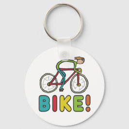 Radfahrer Schlüsselanhänger