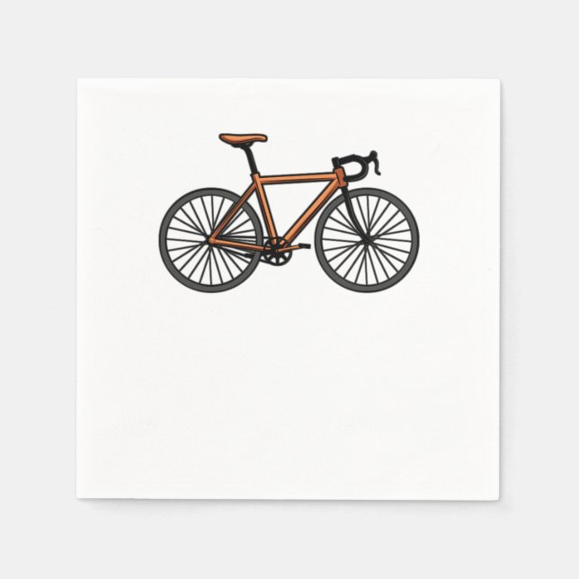 Radfahrer Serviette (Vorderseite)