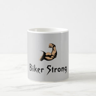 Radfahrer-starke verwandelnde Tasse