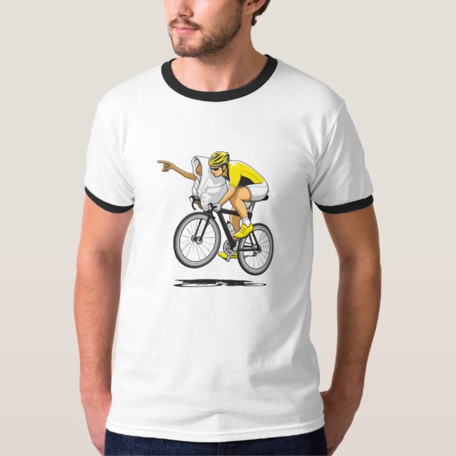 Radfahrer T-Shirt (Vorderseite)