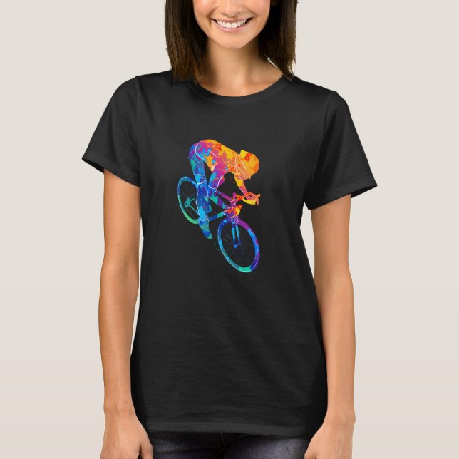 Radfahrer T-Shirt (Vorderseite)