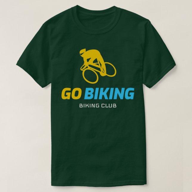 Radfahrer T-Shirt (Design vorne)