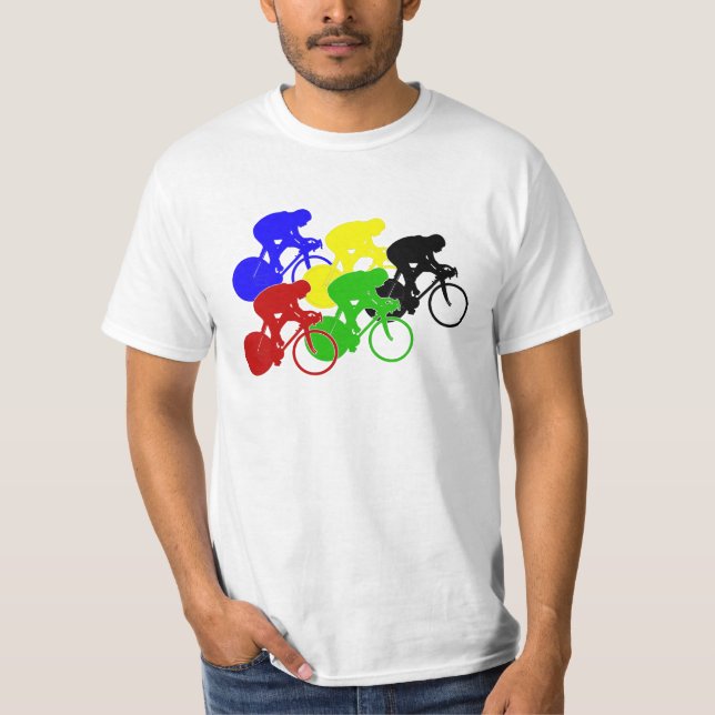 Radfahrer T-Shirt (Vorderseite)