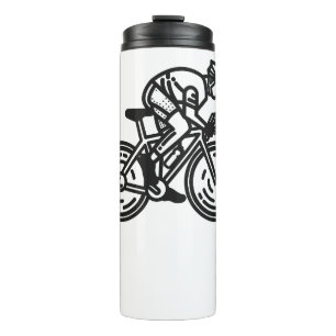 Radfahrer Thermosbecher