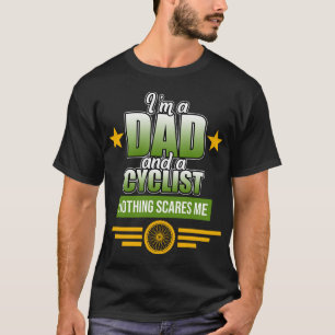 Radfahrer Vater Fahrrad Fahrrad Fahrradfahren T-Shirt