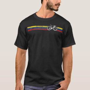 Radfahrerflagge Kolumbien Kolumbien Radrennen T-Shirt