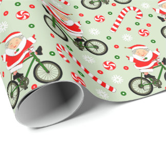 Radfahrt-Urlaubsgeschenk Geschenkpapier