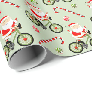 Radfahrt-Urlaubsgeschenk Geschenkpapier
