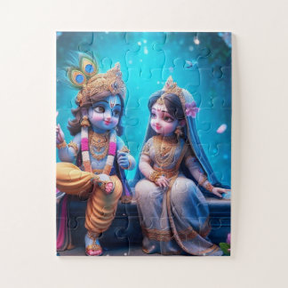 Radha Krishana zigsaw-Puzzle
