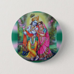 Radha Krishna Button