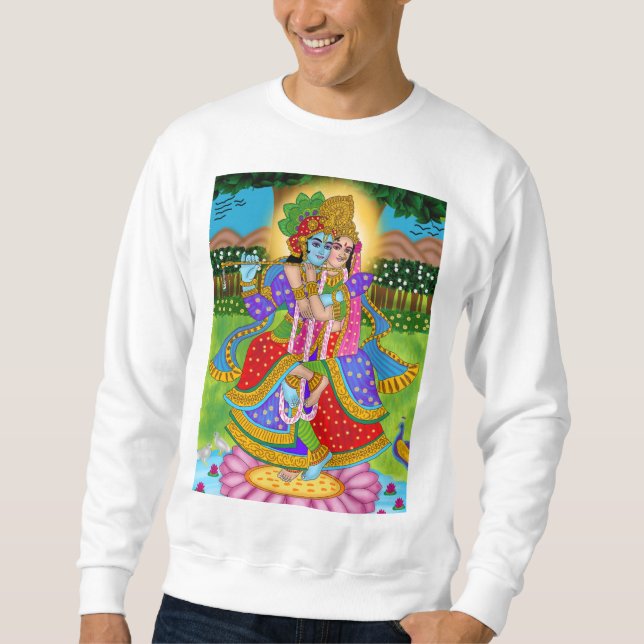 Radha Krishna Hoodie (Vorderseite)