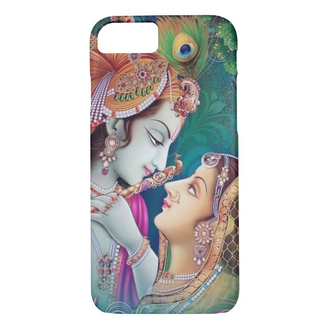 Radha-Krishna iPhone Abdeckung Case-Mate iPhone Hülle (Rückseite)