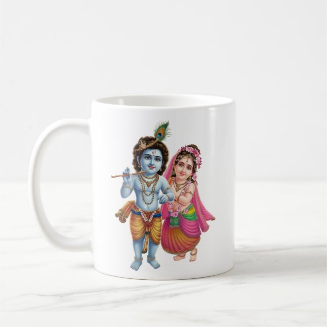 RADHA KRISHNA KAFFEETASSE (Links)