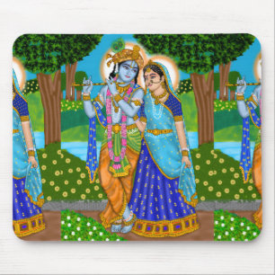 Radha Krishna-Mauspad Mousepad