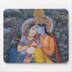 Radha Krishna Mousepad