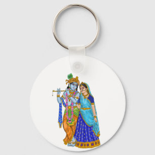 Radha Krishna Schlüsselanhänger