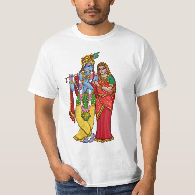 Radha Krishna T-Shirt (Vorderseite)