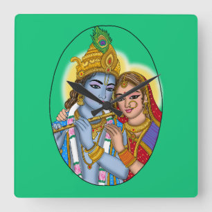Radha Krishna Wanduhr