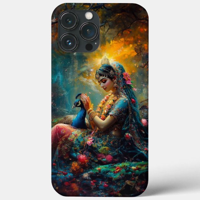 Radha Rani Phone Case (Rückseite)