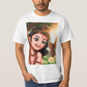 Radhe Radhe T-Shirt - Embrasser la spiritualité "R