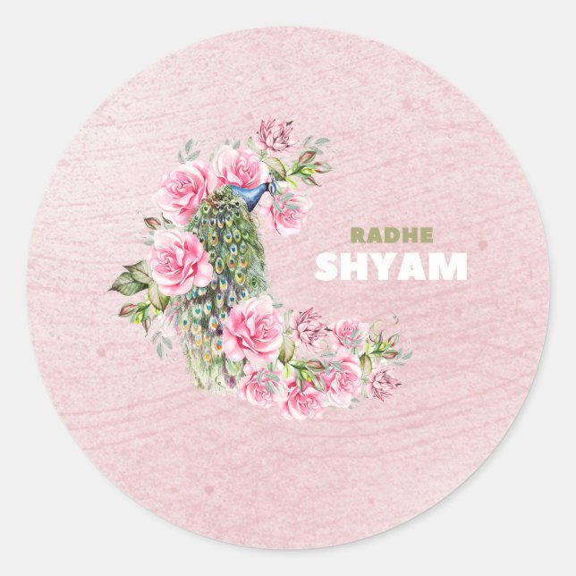 Radhe Shyam Aufkleber (Vorderseite)