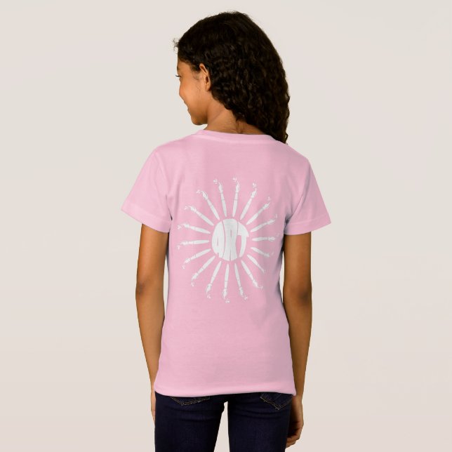 Radial Paint Brush Art Student School Teacher T-Shirt (Schwarz voll)