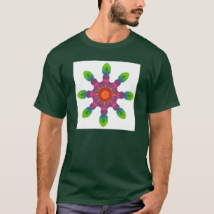 Radial psychedelisch T-Shirt