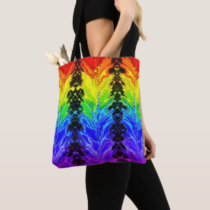 „Radiance“ – Ein abstraktes Pride-Muster Tasche