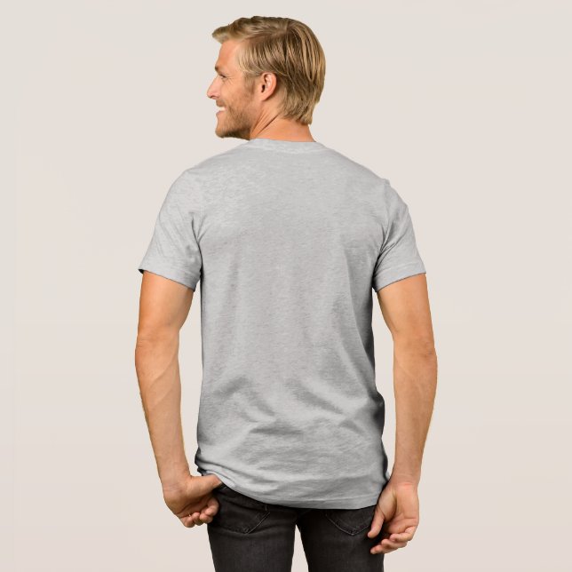 "Radiant aufleuchten - das Innere Licht erwecken Tri-Blend Shirt (Rückseite voll)